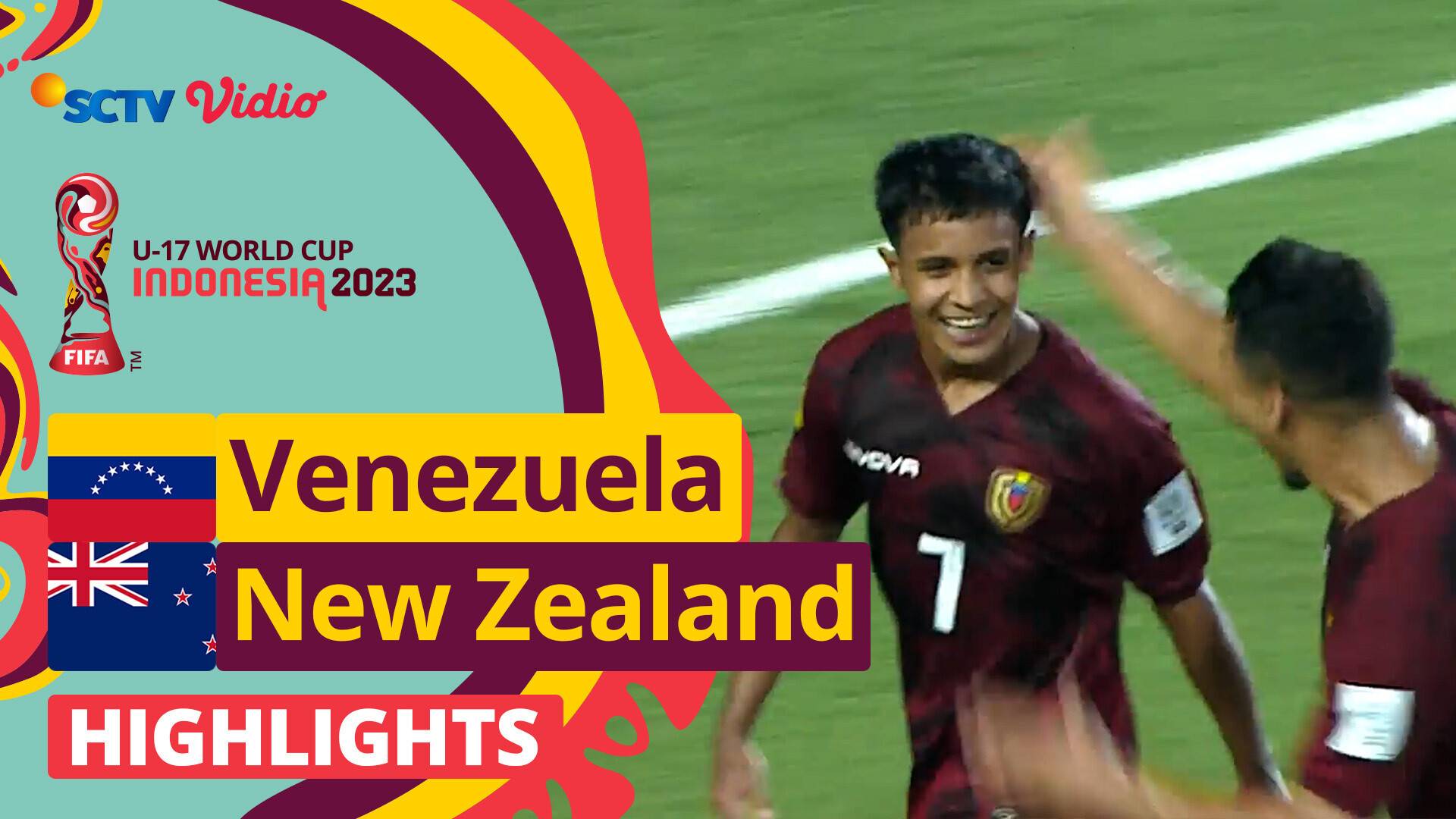 Venezuela v New Zealand, Group F