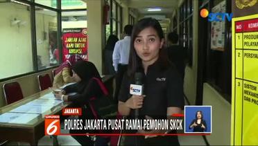 Live Report Pembuatan SKCK di Polres Jakarta Pusat - Liputan6 Siang