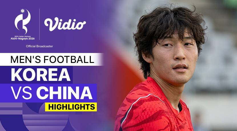 Korea vs China - Men's Football Semifinals | 20th Asian Games Aichi-Nagoya 2026