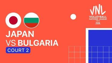 Full Match | VNL MEN'S - Japan vs Bulgaria | Volleyball Nations League 2021