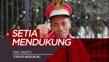 3 Dekade Pak Yanto Dukung Merah Putih di Indonesia Open