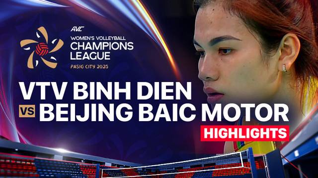 VTV Binh Dien Long An vs Beijing BAIC Motor - Semifinal - Highlights | AVC Women's Volleyball Champions League