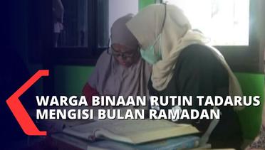 Warga Binaan Lapas Perempuan Tangerang Isi Waktu di Bulan Ramadan denga Tadarus Al-Quran