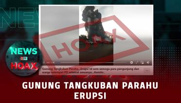 Erupsi Gunung Tangkuban Perahu | NEWS OR HOAX