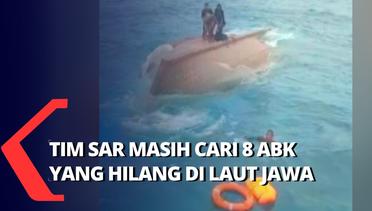 Kapal Terbalik di Laut Jawa, Basarnas Perluas Area Pencarian 8 ABK yang Hilang!