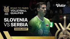 Slovenia vs Serbia - Highlights | Men's FIVB Road to Paris Volleyball Qualifier
