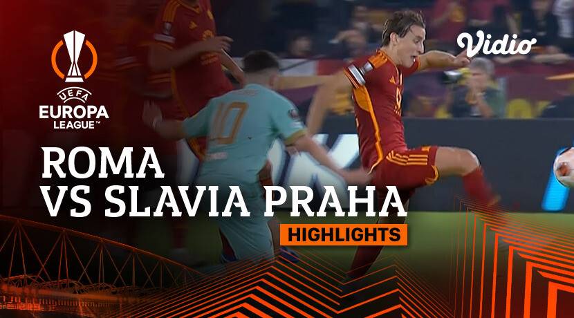 Slavia Praha vs Roma - HIGHLIGHTS