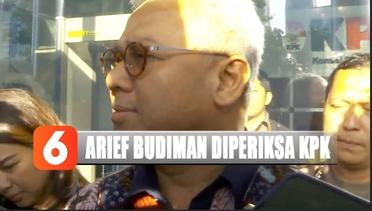 KPK Periksa Arief Budiman dan Viryan Aziz Terkait Kasus Suap yang Menjerat Wahyu Setiawan