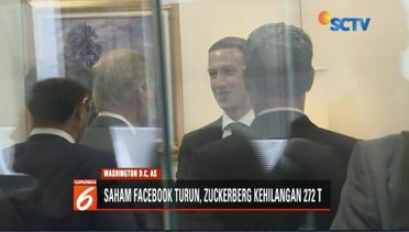 Saham Facebook Anjlok, Harta Mark Zuckerberg Terjun Bebas – Liputan6 Pagi