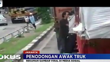 Aksi Bajing Loncak saat Aniaya Awak Truk di Tanjung Priok Terekam Kamera - Fokus Pagi