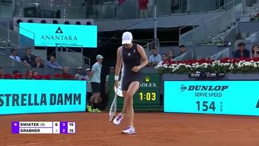 Iga Swiatek vs Julia Grabher - Highlights | WTA Mutua Madrid Open 2023