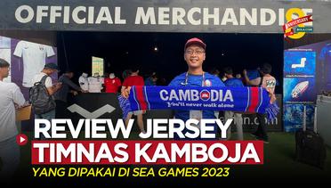Review Jersey Timnas Kamboja U-22 yang Dipakai di SEA Games 2023