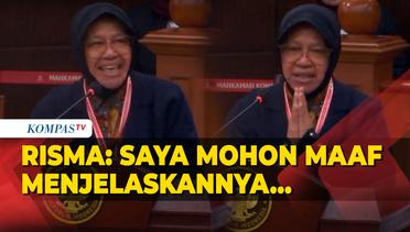 Mensos Risma Minta Maaf hingga Tertawa saat Beri Keterangan di Sidang Sengketa Pilpres 2024