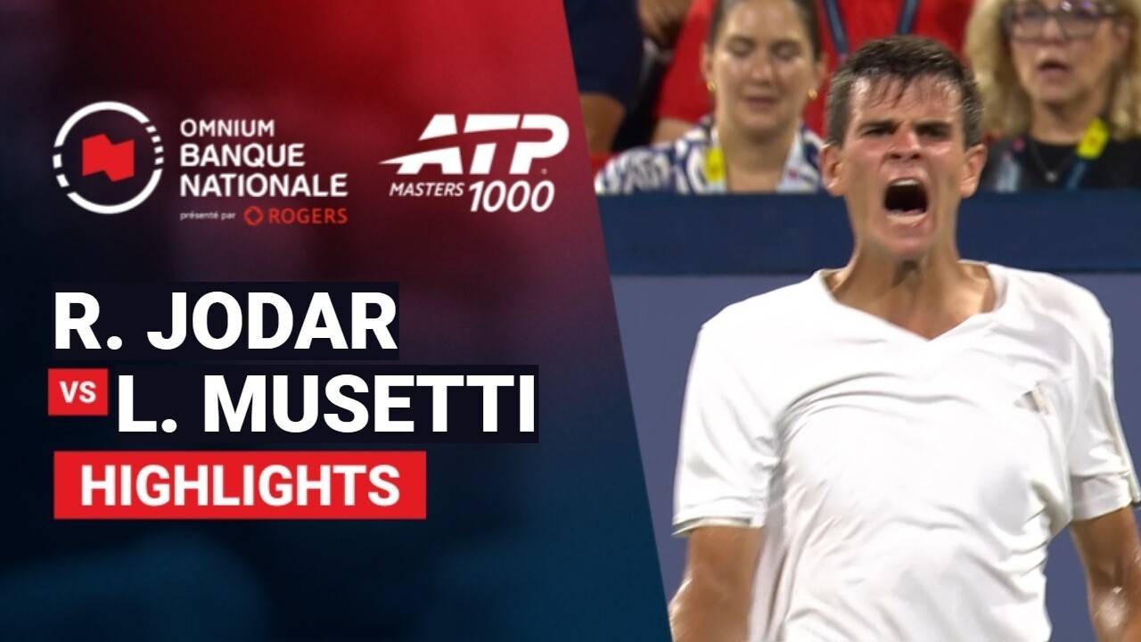 Rafael Jodar vs Lorenzo Musetti - Round 3 (Center Court) | ATP 1000: National Bank Open presented by Rogers 2026
