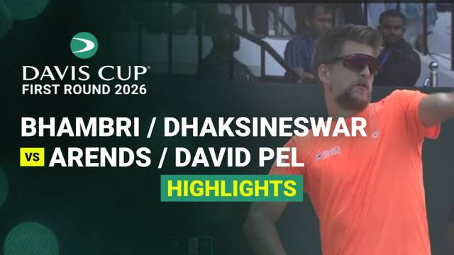 Yuki Bhambri/Dhakshineswar Suresh (IND) vs Sander Arends/David Pel (NED) - Highlight | Davis Cup 2026