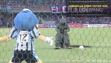 Godzilla Coba Cetak Gol Lewat Titik Penalti di Liga Jepang