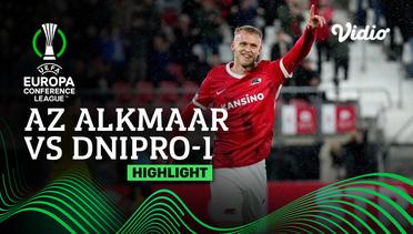 Highlights - AZ Alkmaar vs Dnipro-1 | UEFA Europa Conference League 2022/23