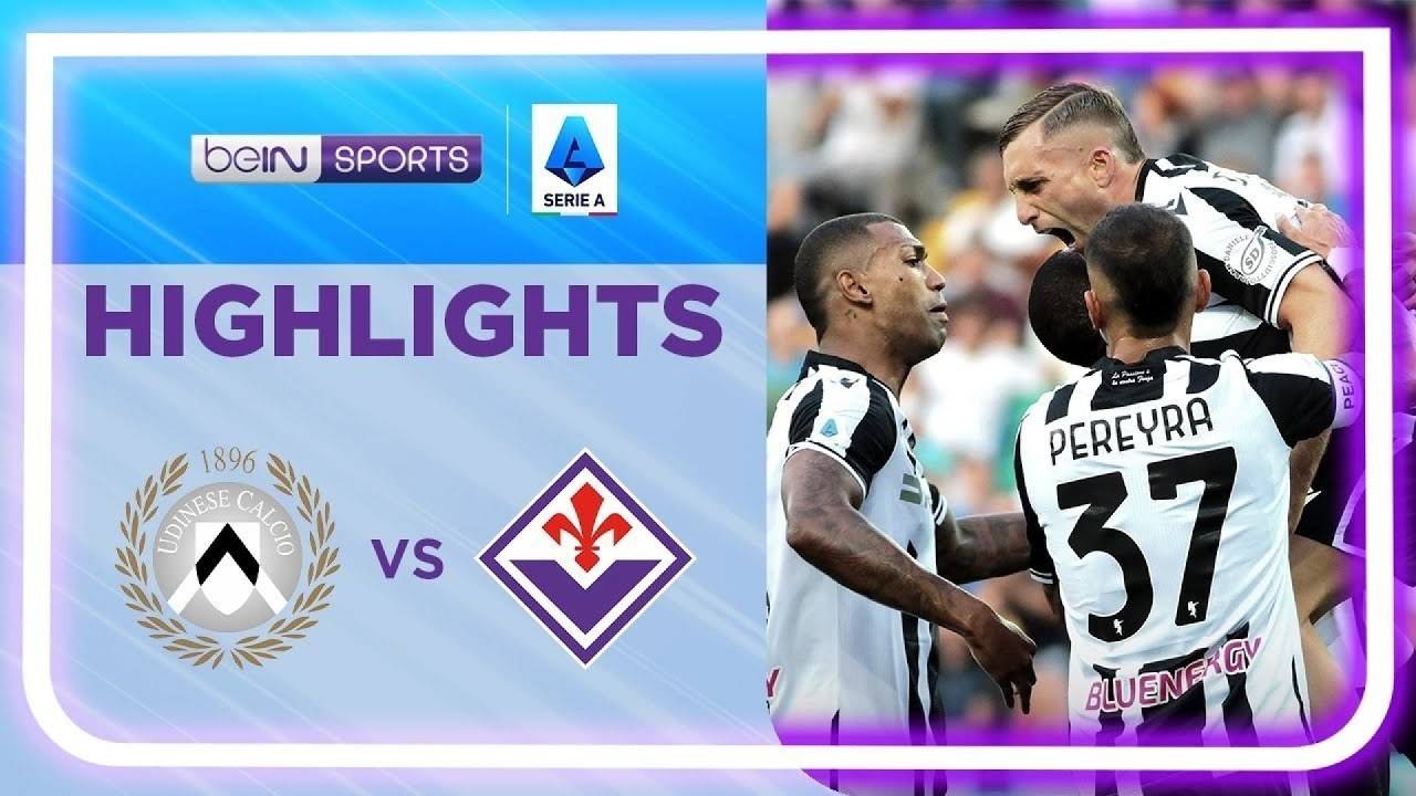 Match Highlights Udinese vs Fiorentina Serie A 2022/2023 Vidio