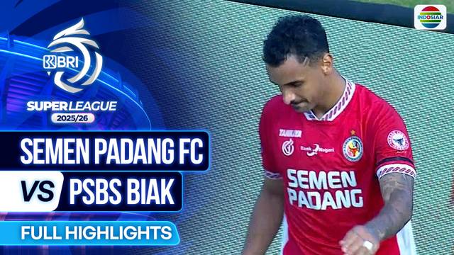 Semen Padang FC VS PSBS Biak - Full Highlights | BRI Super League 2025/26