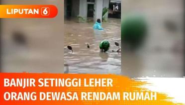 Kawasan Babakan Madang Terendam Banjir Setinggi Leher Orang Dewasa | Liputan 6