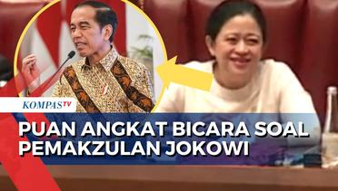 Apa Kata Puan Maharani dan Mahfud MD soal Isu Pemakzulan Presiden Jokowi?