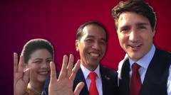 Pak Jokowi Nge-Vlog bareng Pemimpin Ganteng Kanada Justin Trudeau