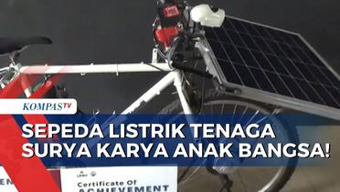 Hebat, Mahasiswa Asal Universitas Muhammadiyah Malang Kembangkan Sepeda Listrik Bertenaga Surya!
