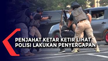Mantap! Begini Cara Tekab 308 Polda Lampung Sergap Penjahat