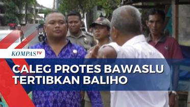 Baliho Dicopot, Caleg DPRD Provinsi Bali dari PDIP Debat dengan Bawaslu