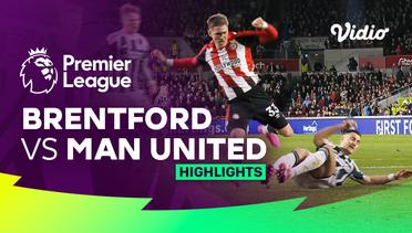 Brentford vs Man United - Highlights | Premier League 23/24