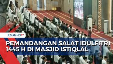 Detik-Detik Salat Idulfitri 1445 H di Masjid Istiqlal Jakarta [LIVE REPORT]