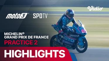 MotoGP 2024 Round 5 - Michelin Grand Prix de France Moto3: Practice 2 - Highlights | MotoGP 2024