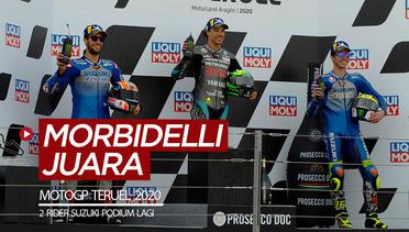 Franco Morbidelli Juara di MotoGP Teruel, Duo Rider Suzuki Kembali Podium