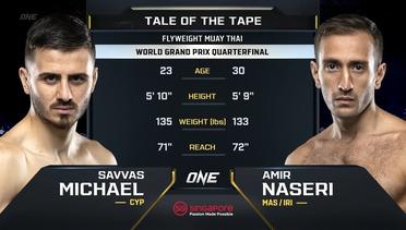 Savvas Michael vs. Amir Naseri | ONE Championship Full Fight