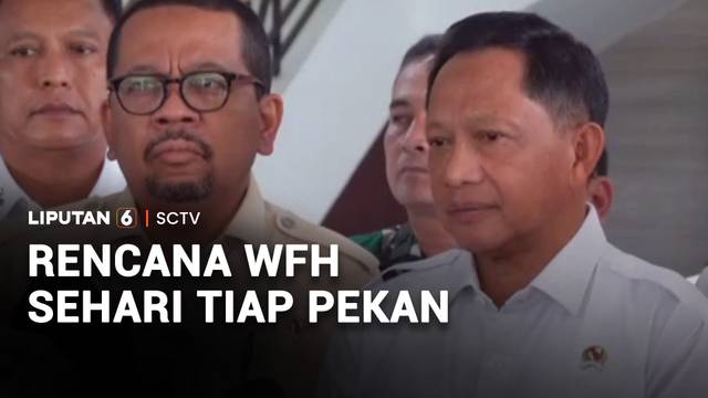 Rencana WFH Sehari Tiap Pekan | Liputan 6