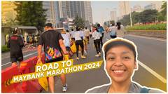 Serunya Lari Sambil Bersih-bersih Sampah di Road to Maybank Marathon 2024