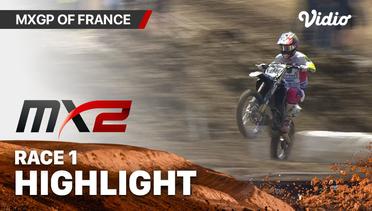 Highlights | Round 7 France: MX2 | Race 1 | MXGP 2023