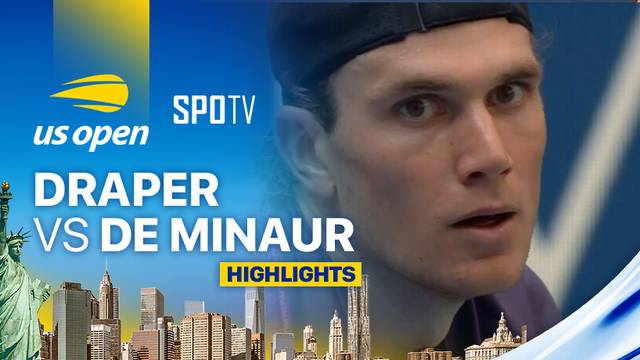 Jack Draper (GBR) vs Alex de Minaur (AUS) - Highlights | US Open Tennis Championships 2024 - Men's Singles Quarterfinal