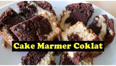 Cake Marmer Coklat