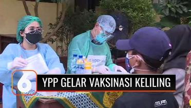 YPP Gelar Vaksinasi Keliling dan Kampanyekan Penggunaan Masker Ganda di Jakarta | Liputan 6