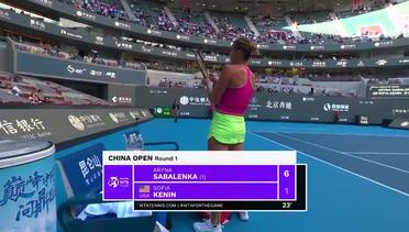 Aryna Sabalenka vs Sofia Kenin - Highlights | WTA China Open 2023