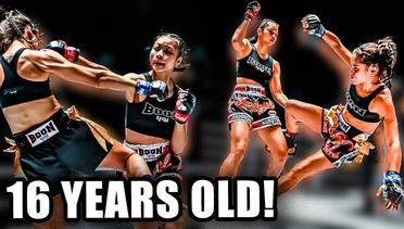 16-Year-Old Muay Thai PRODIGY Supergirl's INSANE Debut
