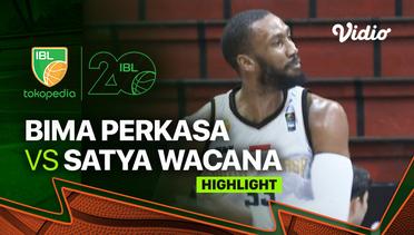 Highlights | Bima Perkasa Jogja vs Satya Wacana Salatiga | IBL Tokopedia 2023