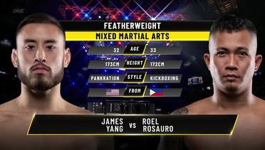 James Yang vs. Roel Rosauro | ONE Championship Full Fight