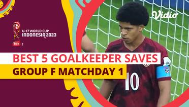 5 Penyelamatan Kiper Terbaik | Group F Matchday 1 | FIFA U-17 World Cup Indonesia 2023