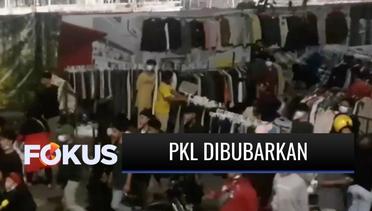 Kerumunan di Lapak PKL Penjual Baju Bekas Dibubarkan Satgas Covid-19, Pembeli dan Pedagang Kocar-kacir | Fokus
