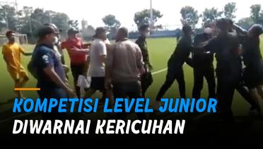 Miris, Bhayangkara FC vs Persebaya U-18 Diwarnai Kericuhan