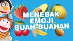 Nama Buah Versi Emoji - Flash Card Buah-buahan