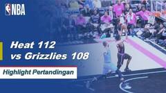 NBA | Cuplikan Hasil Pertandingan : Heat 112 vs Grizzlies 108