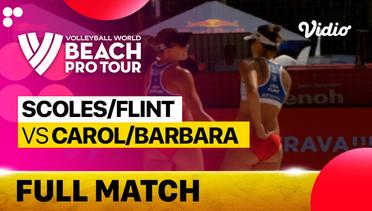 Full Match | Round 2 -  Court 2: Scoles/Flint (USA) vs Carol/Barbara (BRA) | Beach Pro Tour Elite16 Ostrava, Czech Republic 2023